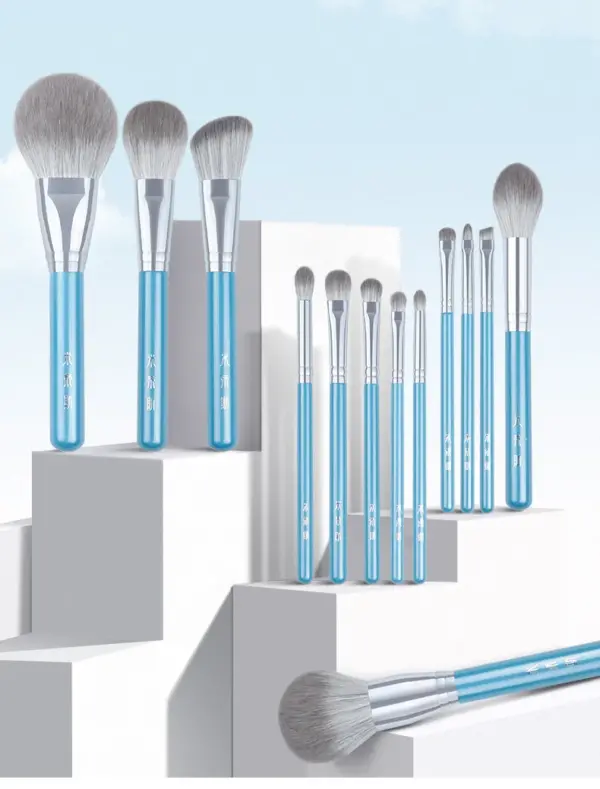 My Destiny Blue Iris 13pcs Makeup Brush Set & Kit