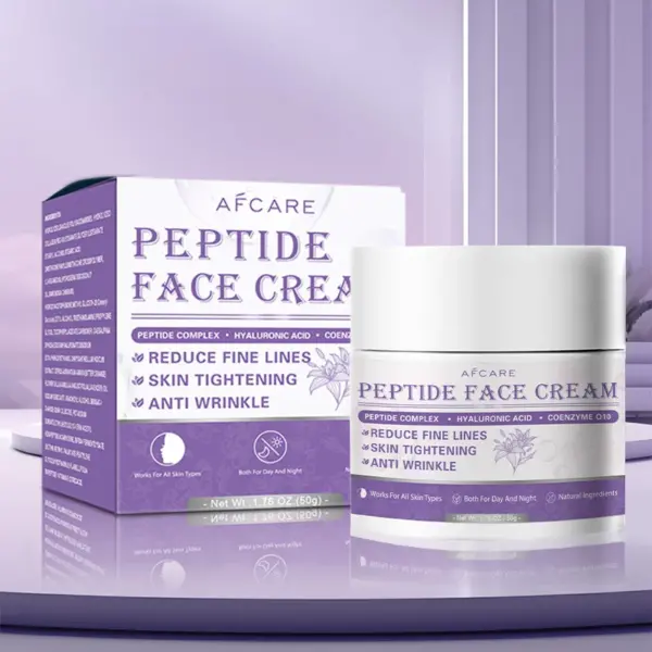 Peptide Face Cream Anti Wrinkle Reduce Facial Fine Lines